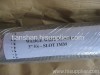 Galvanized wedge wire slot screen