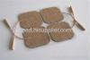 Self adhesive electrodes