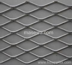 Crimped expanded metal sheets