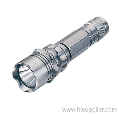 High power aluminum flashlight