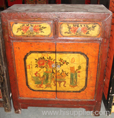 Antique Mongolia cabinet