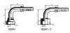 90°METRIC FEMALE FLAT SEAT