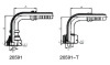 90°METRIC FEMALE 24° CONE O-RING H.T.