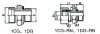 BSP THREAD STUD ENDS WITH 0-RING SEALING