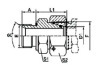 METRIC THREAD WITH CAPTIVE SEAL