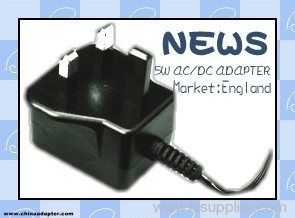 15V1A Power Adapter with UK 3PIN plug