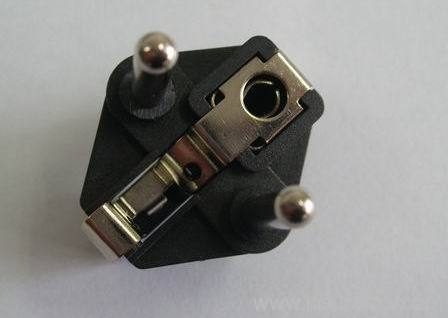 Two-pin plug insert 4.0mm