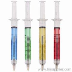 Syringe ball pen