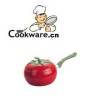 Aluminum Non stick Tomato Shape Saucepan