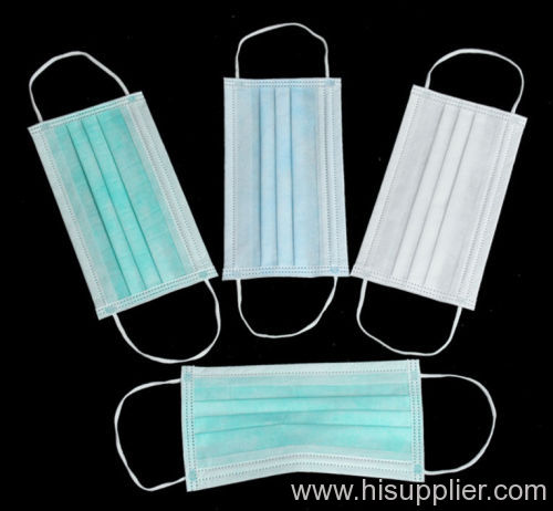 Nonwoven face mask