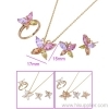 gold plated jewelry sets