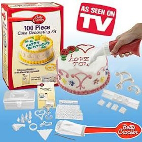 100 piece cake decorating kit