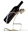 Stylish Zinc Galvanize Wine Rack BACK CARRY STYLE