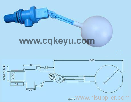 plastic float valve