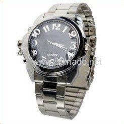 MINI HIDDEN DVR WATCH A/V RECORDER SPY CAMERA 4GB