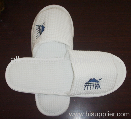 hotel slipper,waffle slipper