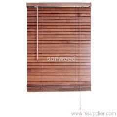wooden blind