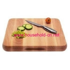 Chopping board with ss edge knife set