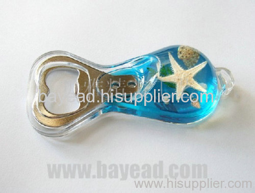 Real Starfish inside Bottle Opener For Pormotion Gift