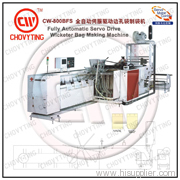 fully automatic motor drive wicketer bag making machine