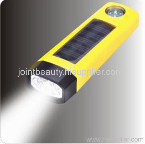 Solar flashlight