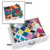 Diamond drawer organizer