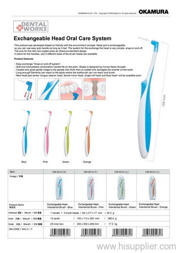 inter-changeable brush