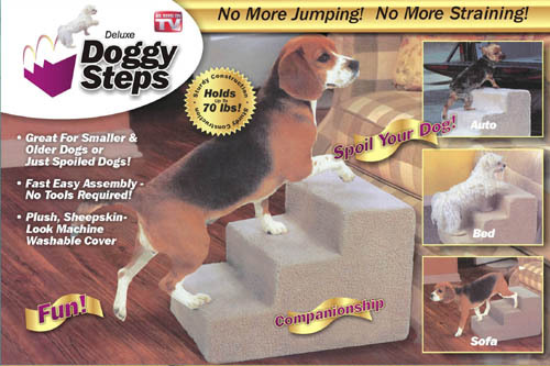 3 Step Portable Doggy Staircas