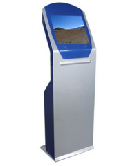 kiosk with cash dispenser