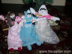 islamic dolls,wedding dolls hand made