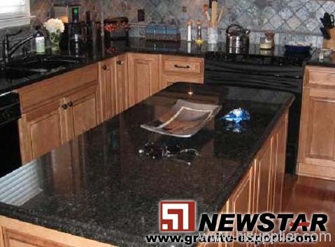 black pearl granite kitchen top