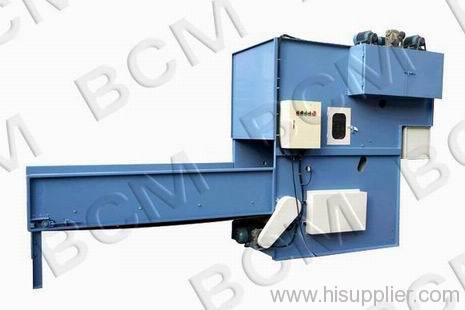 Fiber bale opening machine