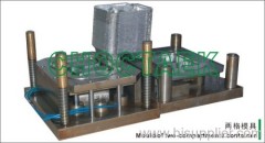 Disposable aluminum container mould