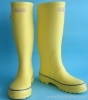 ladies fashion rubber rain boots