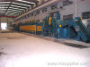 Non-Muffle supporting roller type mesh-belt furnace production line