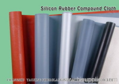 Silicone rubber compound fiberglass cloth