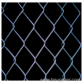 galvanized chain link fence