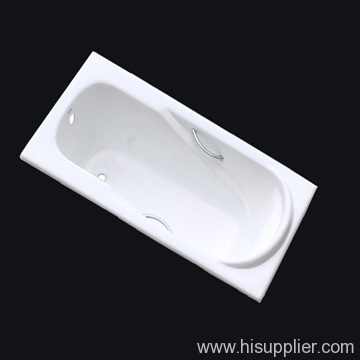 bathtub, cast iron bathtub, simple bathtub, enameled bathtub, cast iron bathtub