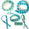 Turquoise Beads, carved turquoise beads