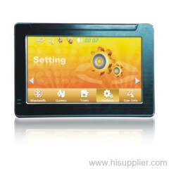 4.3inch Car gps (MP3,MP4,FM,AV-IN,touch screen)