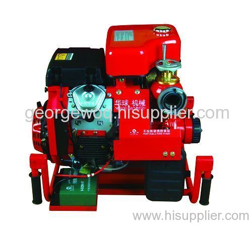 portable fire fighting pump