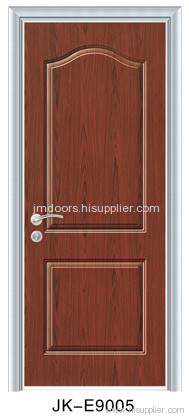 steel wooden door