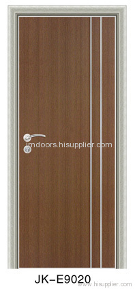 steel wooden door