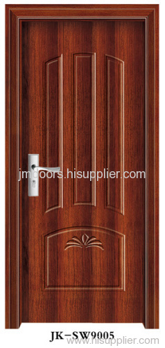 steel wooden door