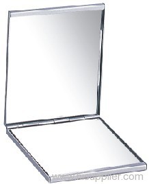 Aluminium pocket mirror