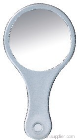 Plastic handle mirror