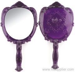 Plastic handle mirror