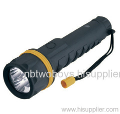 Led Rubber Flashlight