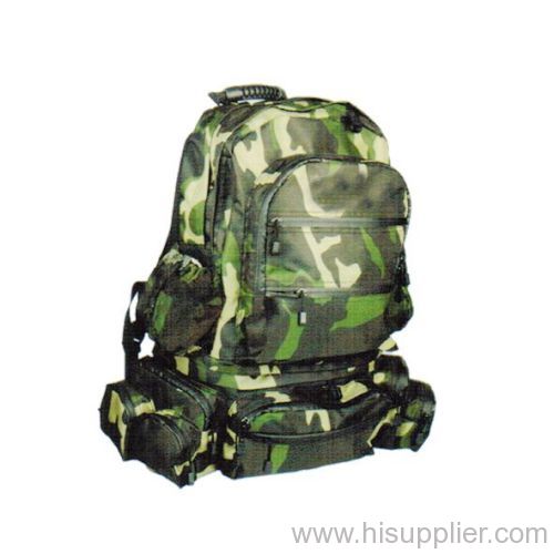 Camouflage Duffle Backpack
