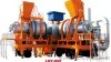 Mobile forced asphalt mixing plant